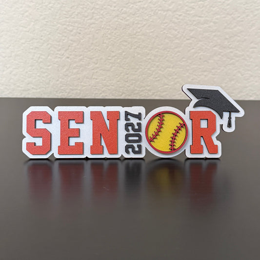 Class of 2027 softball sign