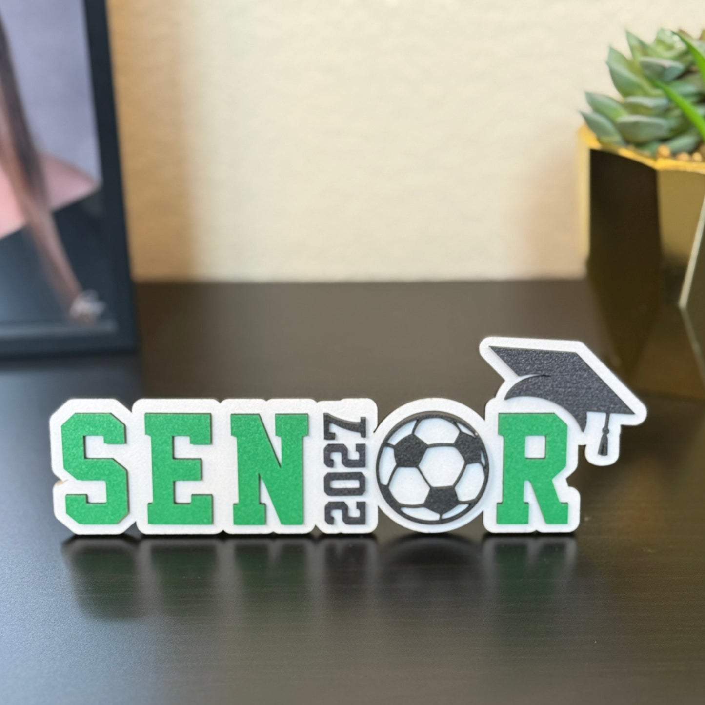 Class of 2027 senior soccer sign