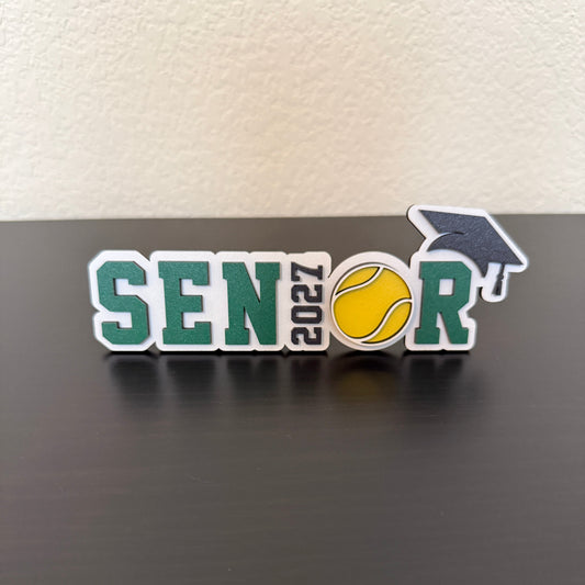 Class of 2027 tennis sign