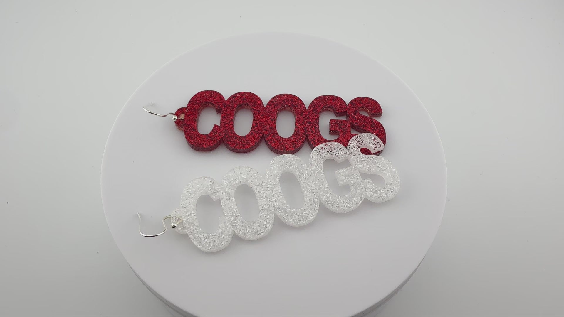 University of Houston COOGS Earrings